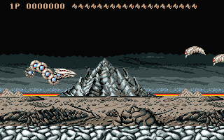 Saint Dragon screenshot 1 for Atari ST